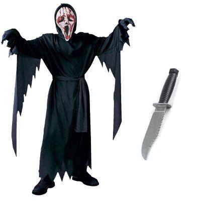 Adult&Kids Halloween Costume Terror Scream Ball Party Cosplay Costumes photo-5