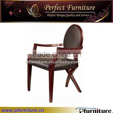 Round back wooden dining chair PFC8010