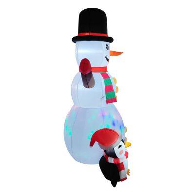 Santa Inflatable With Xmas Blow up – Perfect for Xmas Decor photo-5