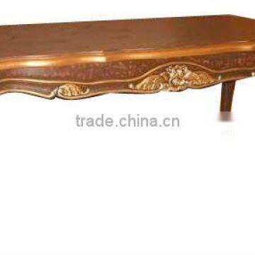 Hand carved coffee table PFD813B