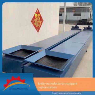 Corn Cargo Transport Conveyor, Vegetable Sorting and Packaging Conveyor, 10-meter Fertilizer Lifting Belt Conveyor photo-5