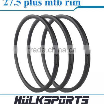 2016 New hulksports Bicycle Rims MTB Carbon 27.5" Tubeless Rims 42mm 650B dh carbon rim