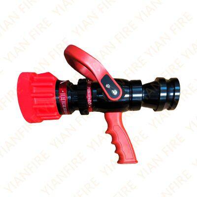 Yafirefighthing Handheld Big Flow Fire Hose Nozzle With John Morris/Instantaneous Adapter
