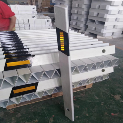 Fiberglass Line Marking Post, Road Delineator, Kilometer Marker, Traffic Safety Equipment photo-2