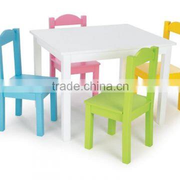 High Quality Kids' Table and 4-Chair Set