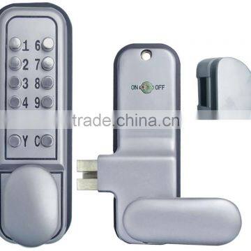 OSPON KEYLESS ENTRY SHABBOS LOCK STAIN NICKEL IMPORT FROM CHINA OS612L left handle