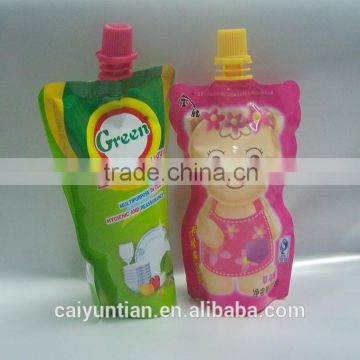 The newest spout pouch/Custom printed plastic bag