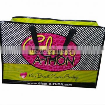 pp non woven printed zip lock bag