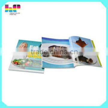 Professional Good Design Flim Lamination Reasonable Price Coated Paper Cook Book Printing