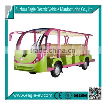 solar powered electric car, electric zoo shuttle, electric sightseeing bus, EG6158K