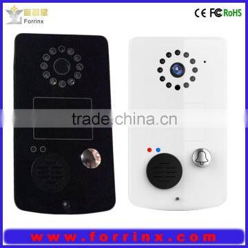 FORRINX Wifi doorbell camera wireless Video Doorbell system Wireless unlock iOS Android APP,wifi door viewer