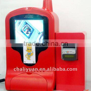 8'' Screen Public Mobile Charging Kiosk