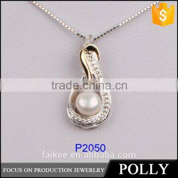 Fashion Pearl Neck Pendant 925 Silver photo-4