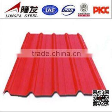 Coloused Glanize Corrugated Roofing Sheet