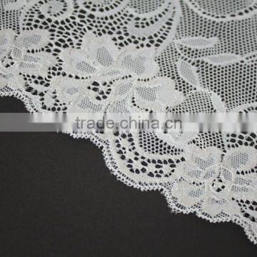 Pretty Design Stretch Lady Lace Fabric,fancy Flower Elastic Lace Fabric photo-6