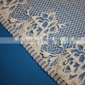 2016 Cheap French Swiss Cotton Lace Material Hot Sale Width 18cm for Underwear