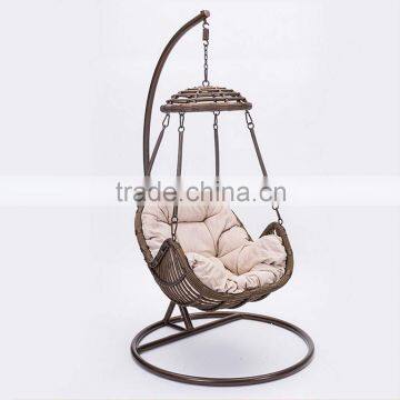 Single Seat Balcony Rattan Springs for Swing Chair Singapore Swing Egg Chair photo-2