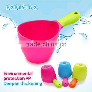 baby shower bath water bailer, children shampoo tools