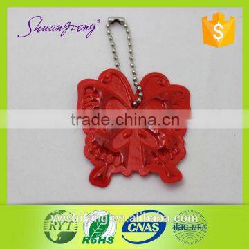 2016 Hotsale China Supplier Reflective PVC Keychain photo-5
