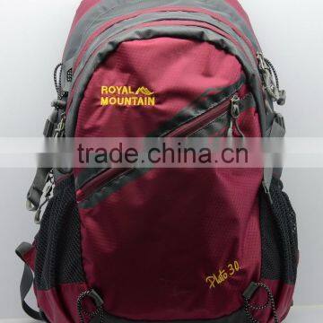 Red custom size durable backpack type bag