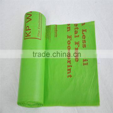 Disposable biodegradable star sealed plastic garbage bags