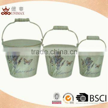 Factory made top quality round water bucket with different sizes