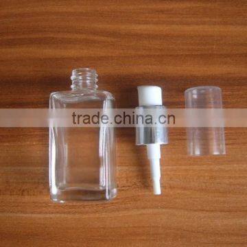 50ml clear glass lition bottle MOQ 5000pieces