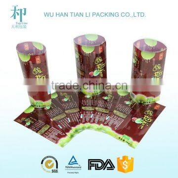 hot sale customized printed biodegradable plastic sleeves for water bottle