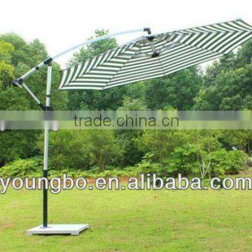 9' windproof patio side pole umbrella