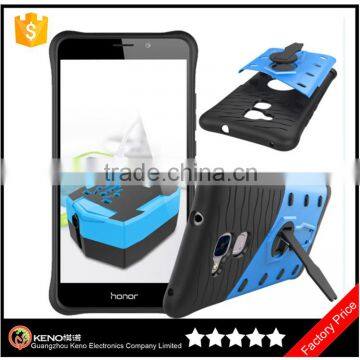 Wholesale mobile phone back cover Hybrid PC+TPU Comprehensive protective Armored phone case for Huawei Honor 5C