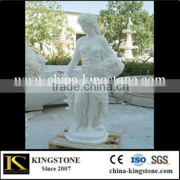 china white marble statue for sale