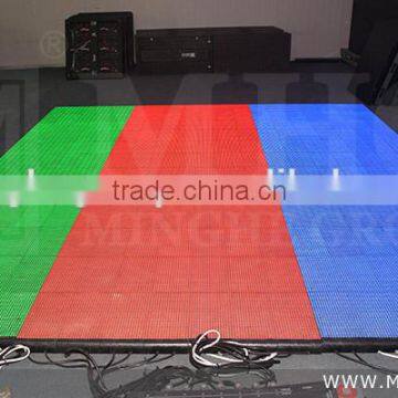 led dance floor display 3D effect led dance floor panel