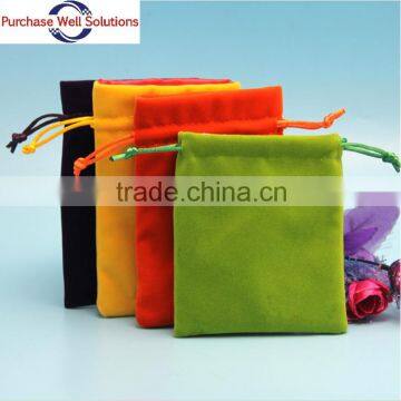 High quality customized velvet gift bag