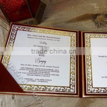 Indian Laser Cut Wedding Invitations Box photo-2