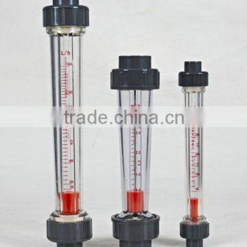 LZS series high precision cheap PVC plastic pipe sea water flow meter