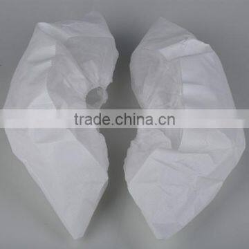 Dispsoable Waterproof Coated CPE+PP Shoe Cover for Medical and Daily Use photo-3
