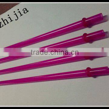 straws 9" with Affixed Stopper