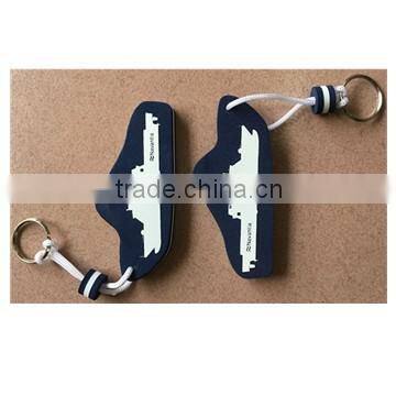 eva floating keychain made by men's shoes stype