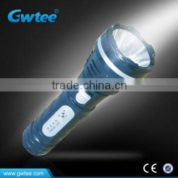 Hot selling portable flashlight rechargeable torch led