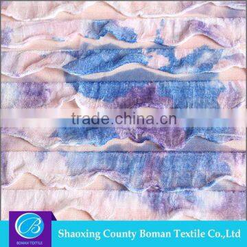 Cheap fabric supplier 2016 new Fancy Printed print crepe fabric