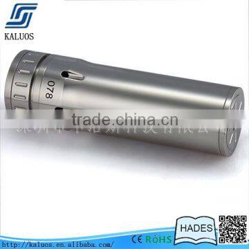 China KALUOS best electronic cigarette 26650 hades clone mod ecig mod black hades