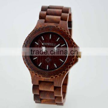 New arrival Original Design High-End Customized Brown Color wholesale wood watch