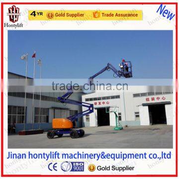 self-drive towable articulating boom lift