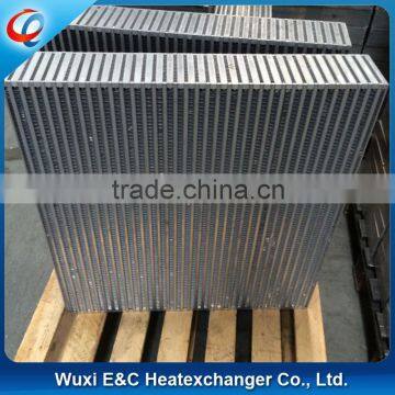 aluminum plate and bar liquid air charge air cooler core