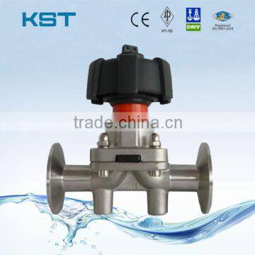 G81F-10P/R Manual Clamped Diaphragm Valve For Hot Sale