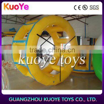 airtight summer toys inflatable water wheel for sale