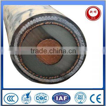 12/20(24)KV XLPE Insulated PVC Sheathed Metallic Screen Armoured Medium Voltage Cable