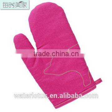 hot resistant cotton oven glove square matt set oven mitts