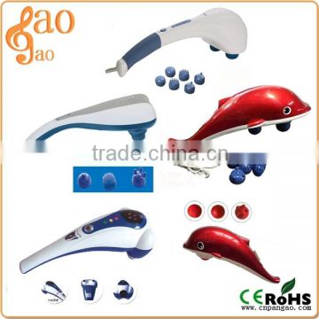 low price electirc infrared dolphin handle body massager stick