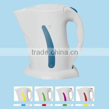 Cheap 2015 new design electric kettle,water pot with colorful LED light